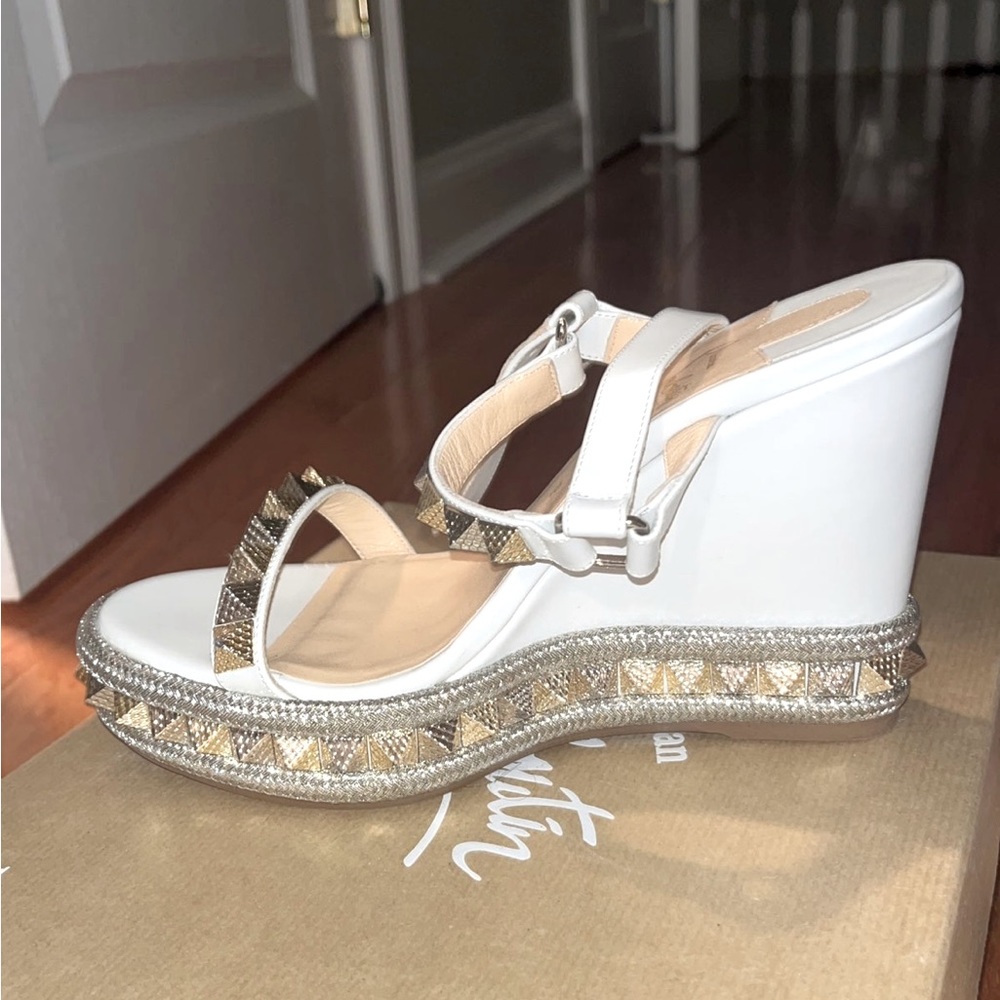 Christian Louboutin Wedges - PERFECT Condition - Worn Once